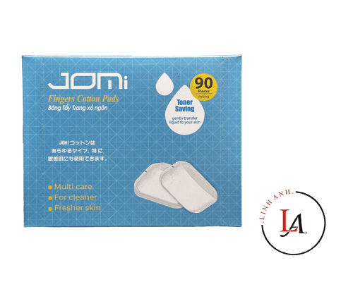 Bông tẩy trang Jomi 90 miếng xỏ ngón